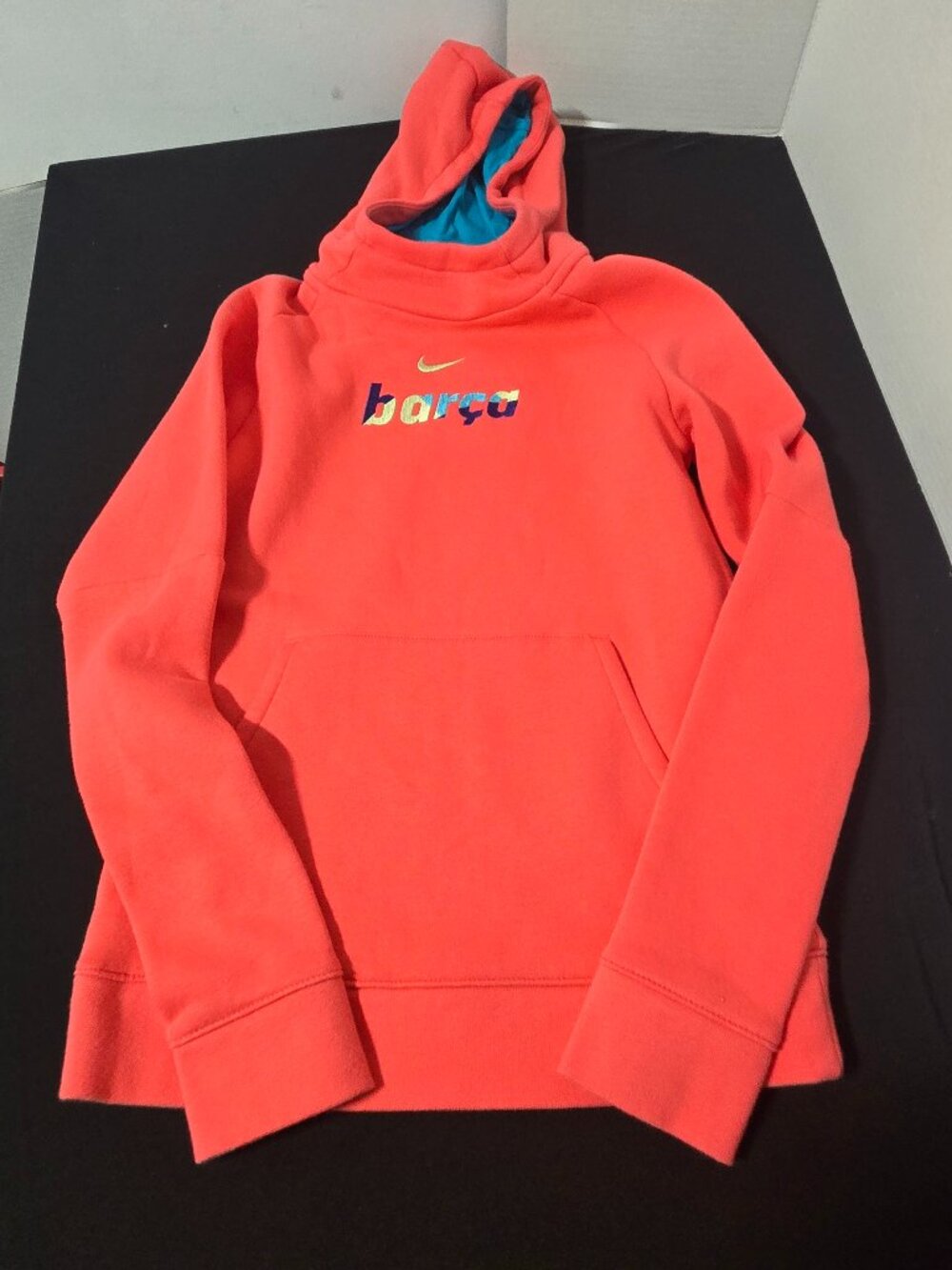 Nike FC Barcelona Barça Hoodie – Youth Medium – $35